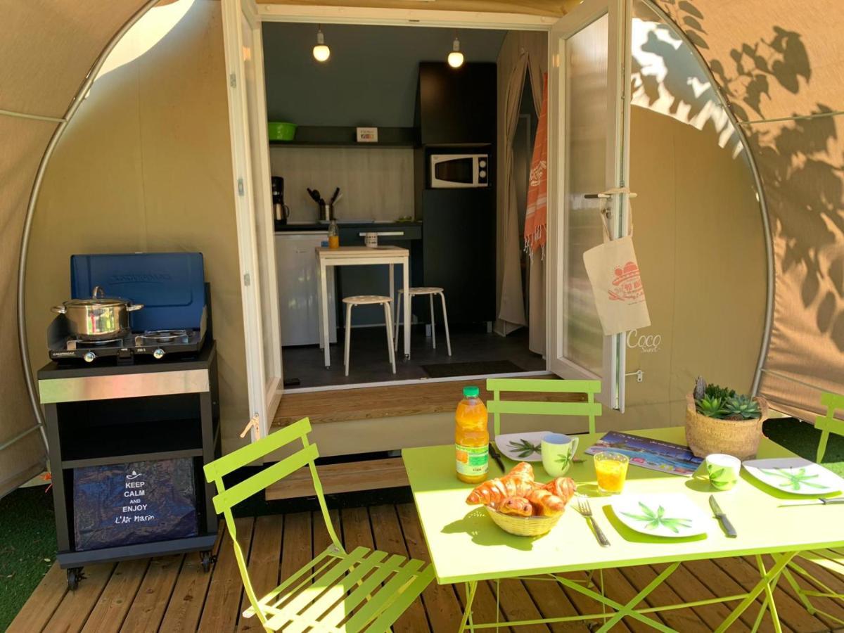 Camping Club L'Air Marin Vias Buitenkant foto