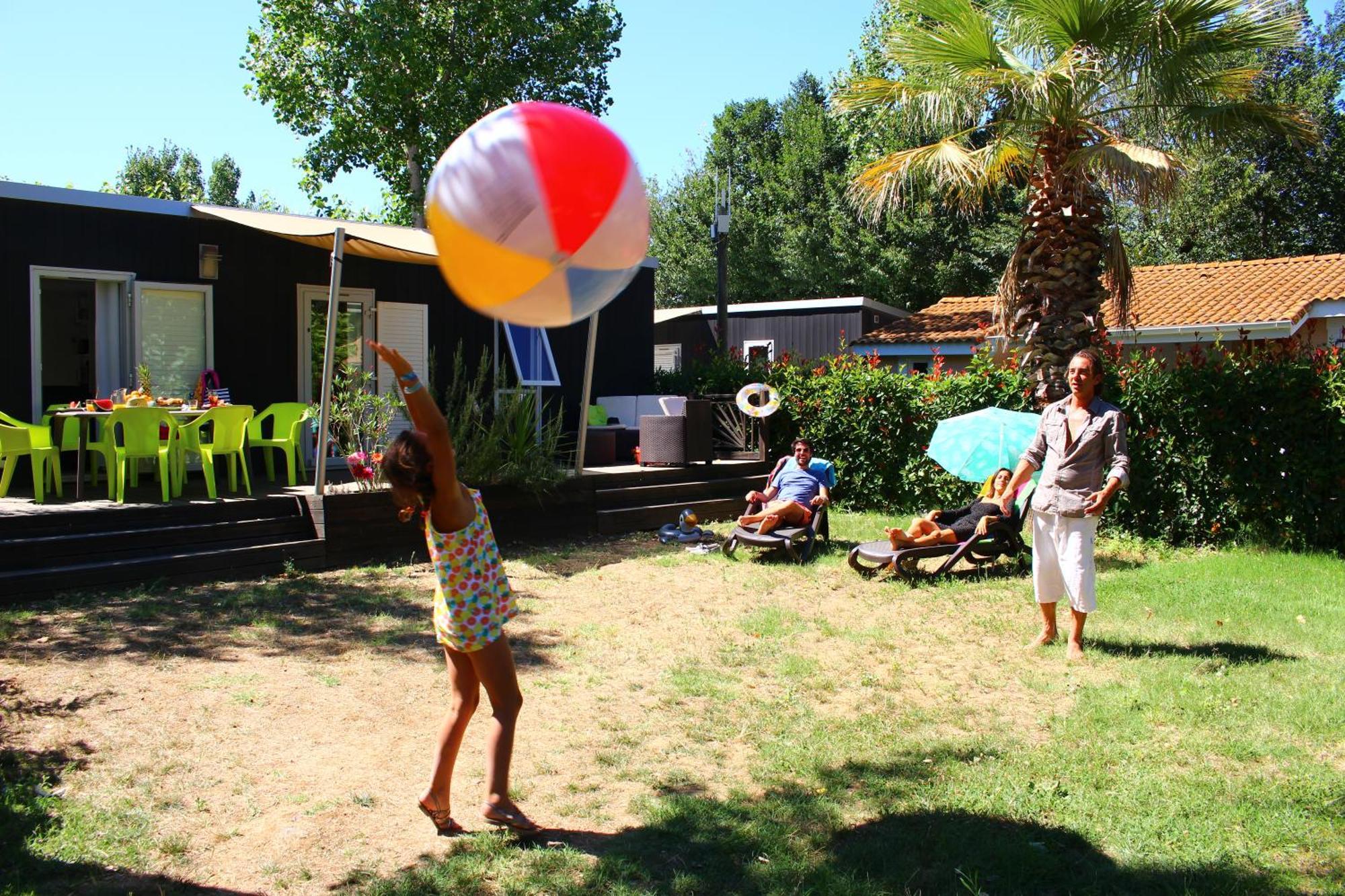 Camping Club L'Air Marin Vias Buitenkant foto